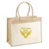 Cotton Pocket Jute Shopper Thumbnail
