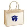 Cotton Pocket Jute Shopper Thumbnail
