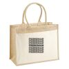 Cotton Pocket Jute Shopper Thumbnail