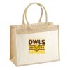 Cotton Pocket Jute Shopper Thumbnail