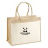 Cotton Pocket Jute Shopper Thumbnail