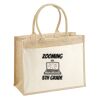 Cotton Pocket Jute Shopper Thumbnail