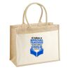 Cotton Pocket Jute Shopper Thumbnail