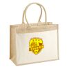 Cotton Pocket Jute Shopper Thumbnail