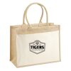Cotton Pocket Jute Shopper Thumbnail