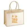 Cotton Pocket Jute Shopper Thumbnail