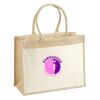 Cotton Pocket Jute Shopper Thumbnail