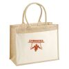 Cotton Pocket Jute Shopper Thumbnail