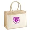 Cotton Pocket Jute Shopper Thumbnail