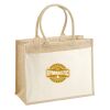 Cotton Pocket Jute Shopper Thumbnail