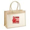 Cotton Pocket Jute Shopper Thumbnail