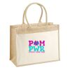 Cotton Pocket Jute Shopper Thumbnail