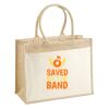 Cotton Pocket Jute Shopper Thumbnail