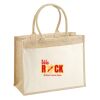 Cotton Pocket Jute Shopper Thumbnail