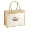 Cotton Pocket Jute Shopper Thumbnail