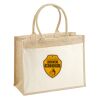 Cotton Pocket Jute Shopper Thumbnail