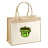 Cotton Pocket Jute Shopper Thumbnail
