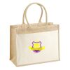 Cotton Pocket Jute Shopper Thumbnail