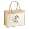 Cotton Pocket Jute Shopper Thumbnail