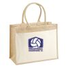 Cotton Pocket Jute Shopper Thumbnail