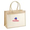 Cotton Pocket Jute Shopper Thumbnail