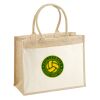 Cotton Pocket Jute Shopper Thumbnail