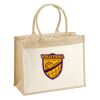 Cotton Pocket Jute Shopper Thumbnail