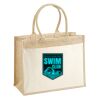 Cotton Pocket Jute Shopper Thumbnail