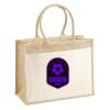 Cotton Pocket Jute Shopper Thumbnail