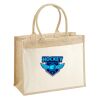 Cotton Pocket Jute Shopper Thumbnail