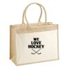 Cotton Pocket Jute Shopper Thumbnail