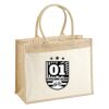 Cotton Pocket Jute Shopper Thumbnail
