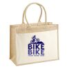 Cotton Pocket Jute Shopper Thumbnail