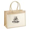 Cotton Pocket Jute Shopper Thumbnail