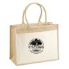 Cotton Pocket Jute Shopper Thumbnail