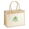 Cotton Pocket Jute Shopper Thumbnail