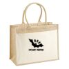 Cotton Pocket Jute Shopper Thumbnail