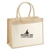 Cotton Pocket Jute Shopper Thumbnail