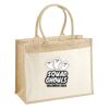 Cotton Pocket Jute Shopper Thumbnail