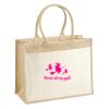 Cotton Pocket Jute Shopper Thumbnail