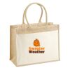 Cotton Pocket Jute Shopper Thumbnail