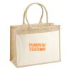 Cotton Pocket Jute Shopper Thumbnail