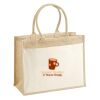Cotton Pocket Jute Shopper Thumbnail