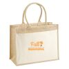 Cotton Pocket Jute Shopper Thumbnail