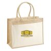 Cotton Pocket Jute Shopper Thumbnail