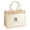 Cotton Pocket Jute Shopper Thumbnail