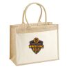 Cotton Pocket Jute Shopper Thumbnail