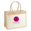 Cotton Pocket Jute Shopper Thumbnail
