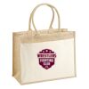 Cotton Pocket Jute Shopper Thumbnail