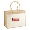 Cotton Pocket Jute Shopper Thumbnail
